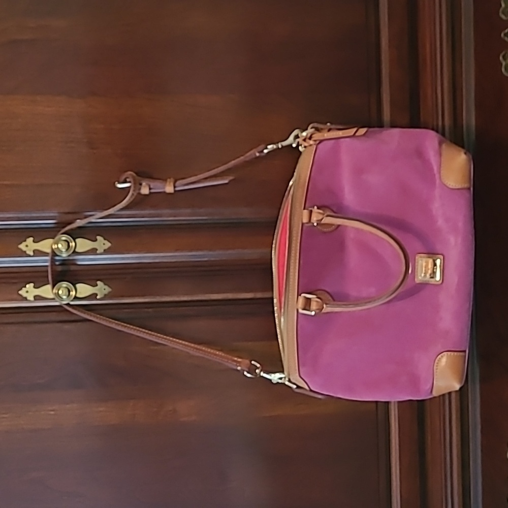 Dooney and Bourke Suede Satchel